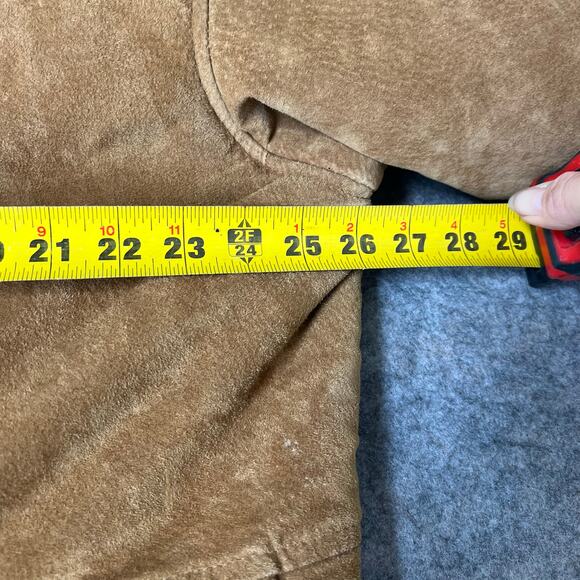 Wilson’s Leather Adventure Bound Men’s Suede Utility Jacket Coat Lined- Large - Picture 16 of 16